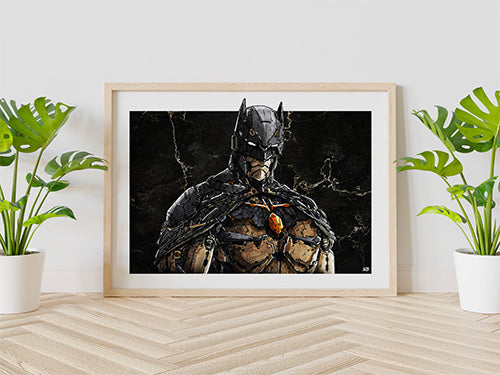 Poster Mécha Batman par JBriand – Art Geek et Pop Culture