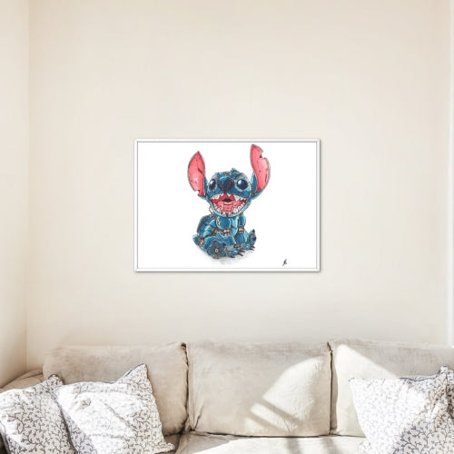 Poster Mécha Stitch par JBriand – Art Geek et Pop Culture