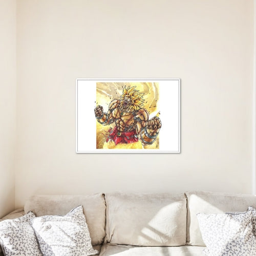 Poster Mécha Broly par JBriand – Art Geek et Pop Culture